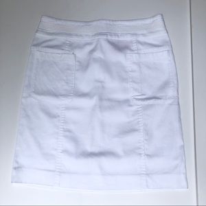 Tory Burch White Cotton Skirt Sz. 4